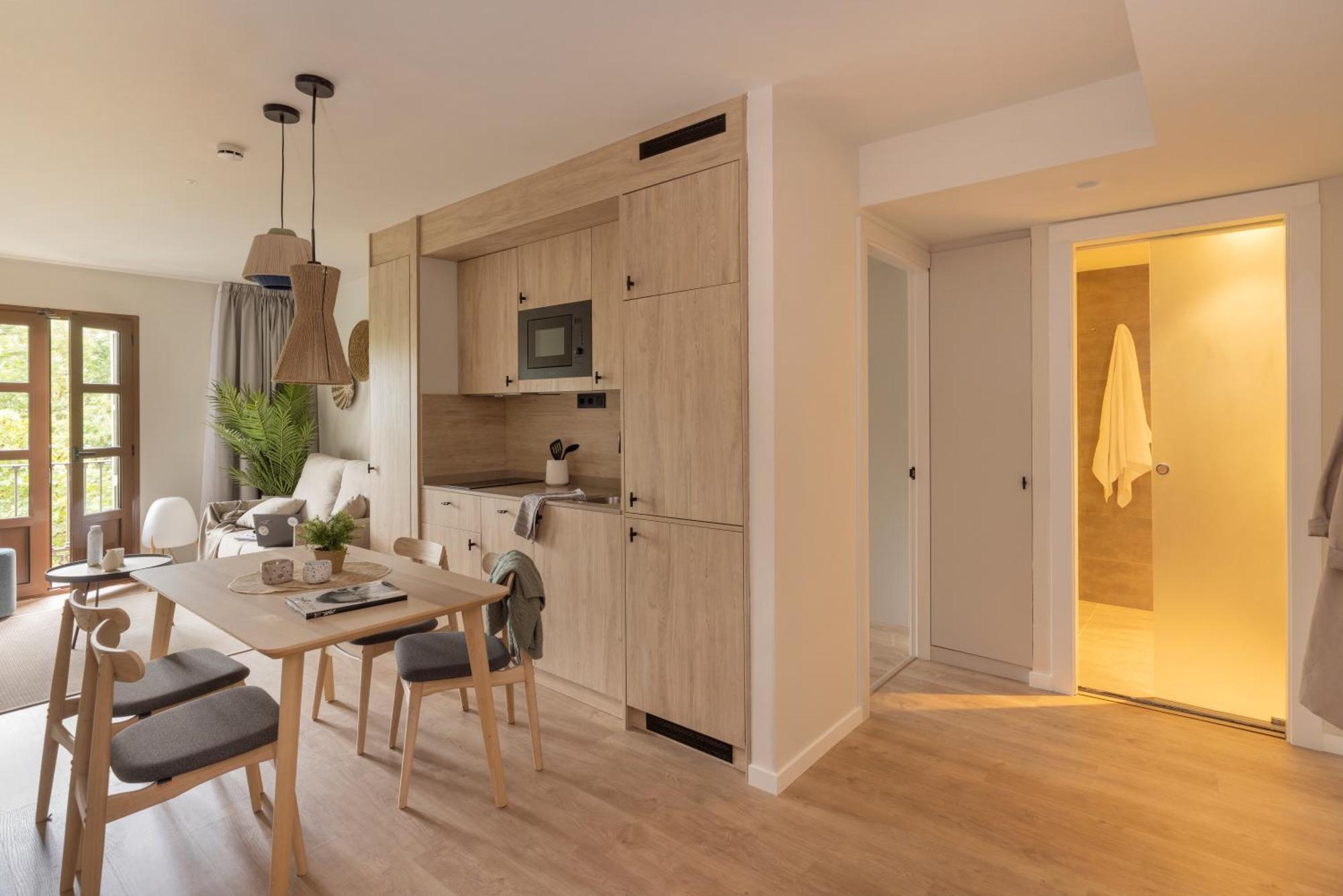 Libere Barcelona Sant Antoni Aparthotel Rum bild