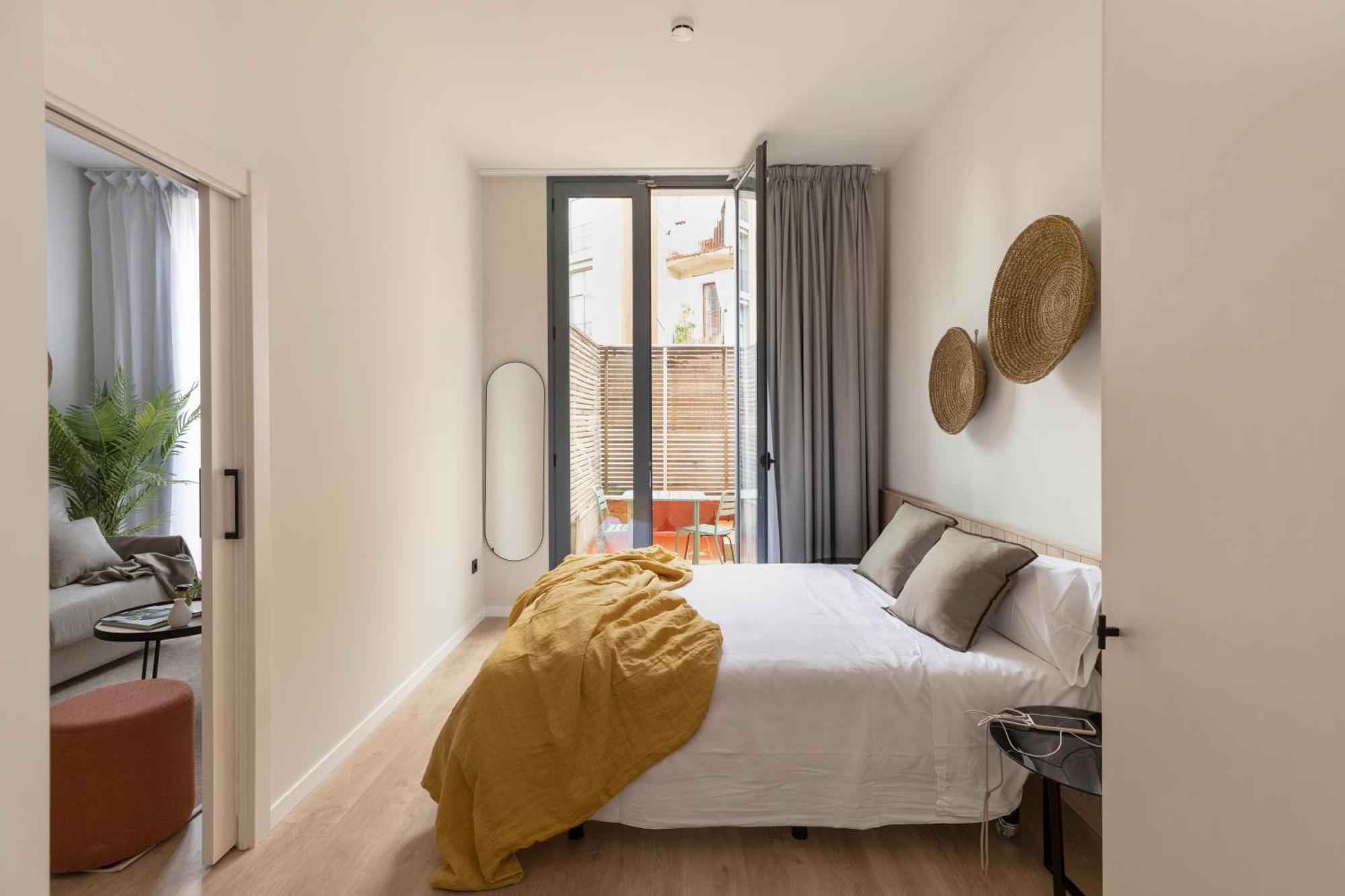 Libere Barcelona Sant Antoni Aparthotel Rum bild