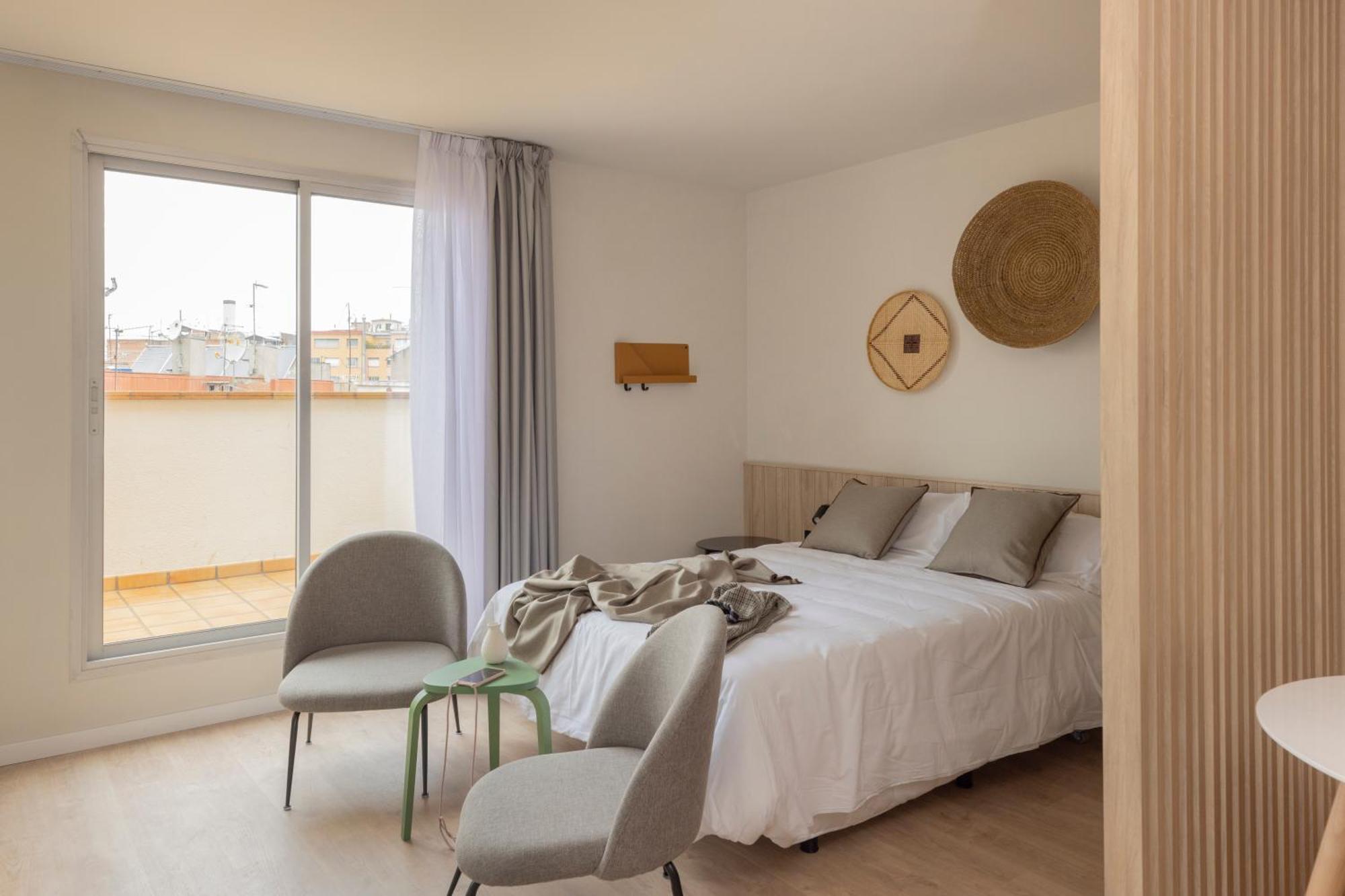 Libere Barcelona Sant Antoni Aparthotel Rum bild