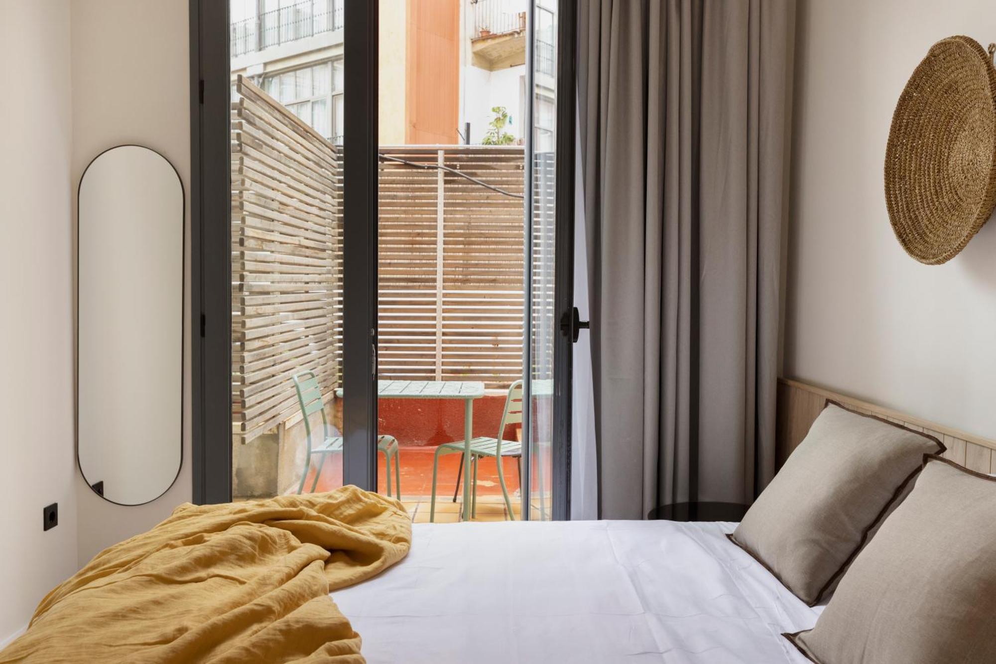 Libere Barcelona Sant Antoni Aparthotel Rum bild