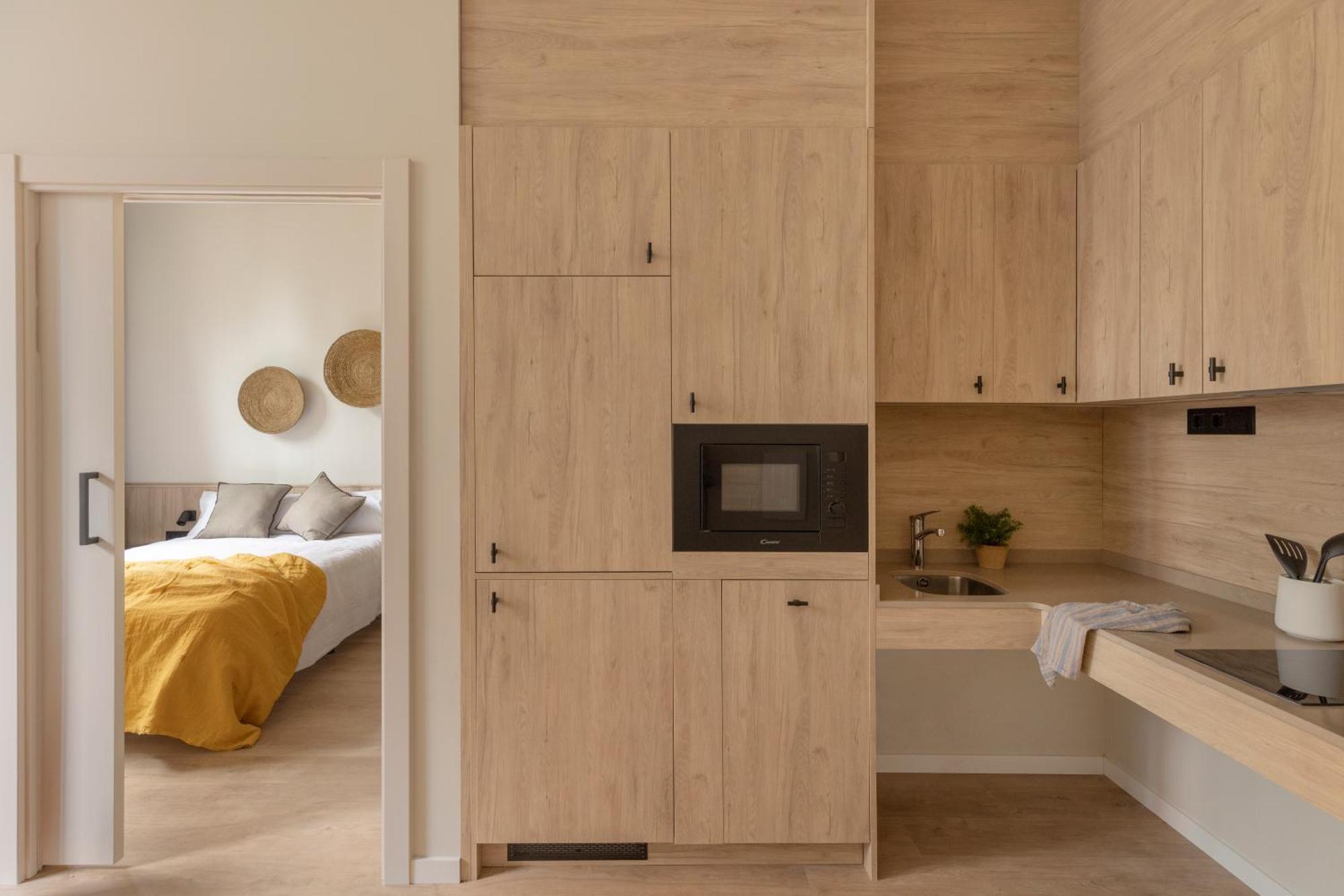 Libere Barcelona Sant Antoni Aparthotel Rum bild